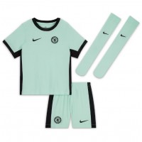 Chelsea Marc Cucurella #3 Tretí Detský futbalový dres 2023-24 Krátky Rukáv (+ trenírky)